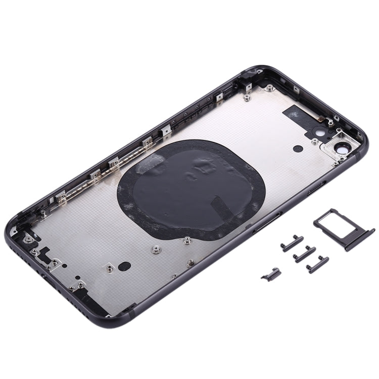 Back Housing Cover for iPhone 8 (Black) Eurekaonline