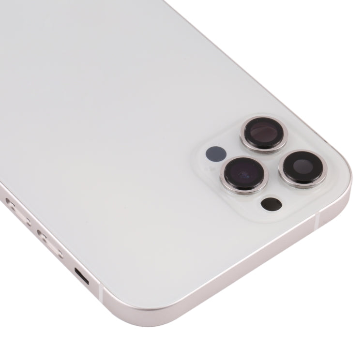 Back Housing Cover with Appearance Imitation of iP13 Pro for iPhone 11(White) Eurekaonline