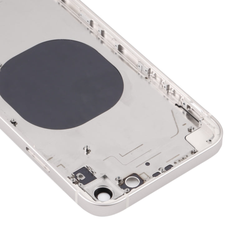 Back Housing Cover with Appearance Imitation of iP13 for iPhone XR(White) Eurekaonline
