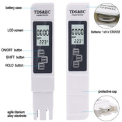 Backlight Model TDS & EC Water Quality Test Pen Meter Conductivity Test Pen(Blue) Eurekaonline