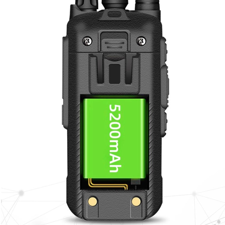 Baofeng BF-898plus Handheld Outdoor 50km Mini FM High Power Walkie Talkie, Plug Specifications:US Plug Eurekaonline