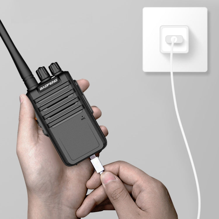 Baofeng BF-898plus Handheld Outdoor 50km Mini FM High Power Walkie Talkie, Plug Specifications:US Plug Eurekaonline