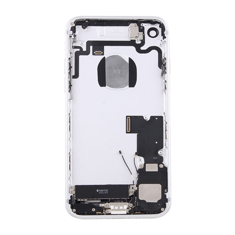 Battery Back Cover Assembly with Card Tray for iPhone 7(Silver) Eurekaonline