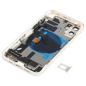 Battery Back Cover Assembly (with Side Keys & Speaker Ringer Buzzer & Motor & Camera Lens & Card Tray & Power Button + Volume Button + Charging Port & Wireless Charging Module) for iPhone 12(White) Eurekaonline