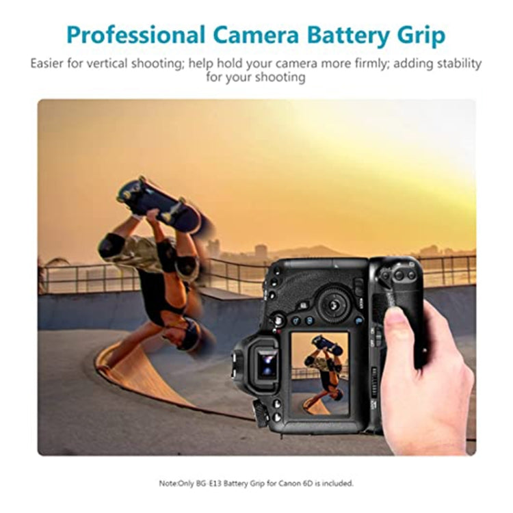Battery Grip for Canon 6D Eurekaonline