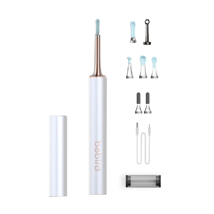 Bebird T15 Smart Visible Luminous Ear Pick Set(Dawn White) Eurekaonline