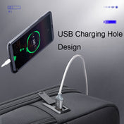 Bopai 61-120621A Outdoor Waterproof Laptop Backpack with USB Charging Port, Spec: Expansion Version Eurekaonline