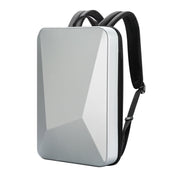 Bopai 61-93318A Hard Shell Waterproof Expandable Backpack with USB Charging Hole, Spec: Regular (Silver) Eurekaonline