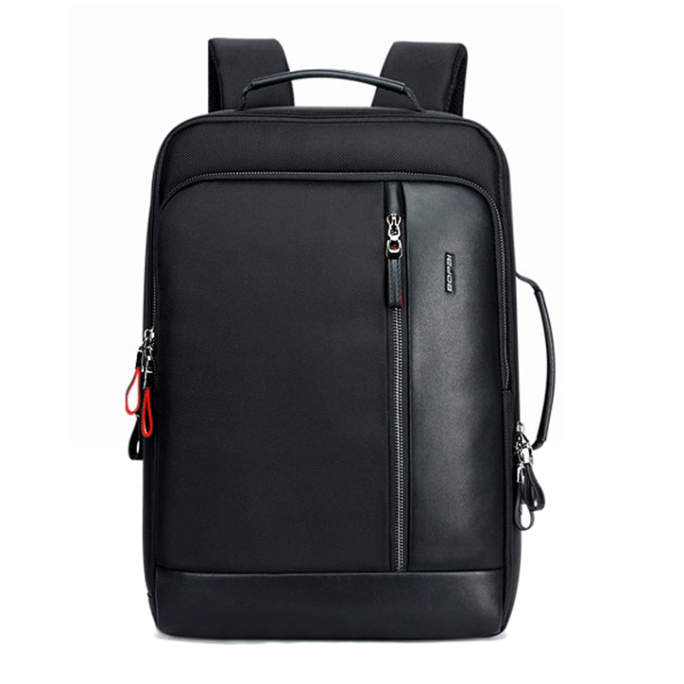 Bopai 751-006641 Large Capacity Business Fashion Breathable Laptop Backpack with External USB Interface, Size: 30 x 15 x 44cm(Black) Eurekaonline