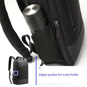 Bopai 851-009911 Business Anti-theft Waterproof Large Capacity Double Shoulder Bag,with USB Charging Port, Size: 30.5x13x45cm (Black) Eurekaonline