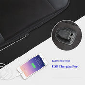Bopai 851-009911 Business Anti-theft Waterproof Large Capacity Double Shoulder Bag,with USB Charging Port, Size: 30.5x13x45cm (Black) Eurekaonline