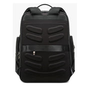 Bopai 851-019811 Large Capacity Anti-theft Waterproof Leathar Backpack Laptop Tablet Bag for 15.6 inch and Below, with USB Charging Port(Black) Eurekaonline