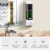 Bosharon Shampoo Shower Gel Box Household Hand Sanitizer Box Bathroom Wall-mounted Punch-free Double-head Soap Dispenser, Style:Double Grid(Gold) Eurekaonline
