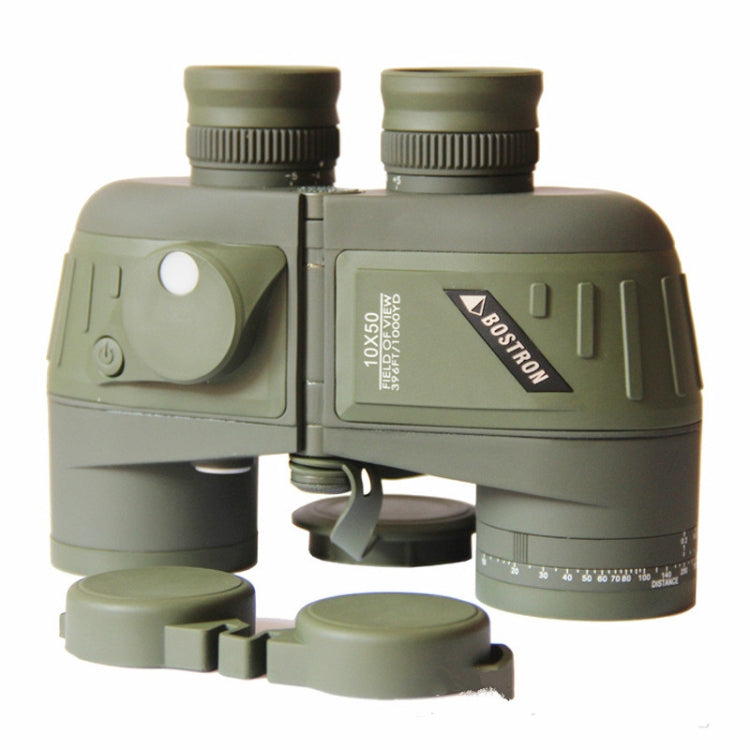 Bostron Telescope High-definition Navigation Floating 10X50 with Compass Waterproof Ranging Low Light Level Night Vision Binoculars Eurekaonline