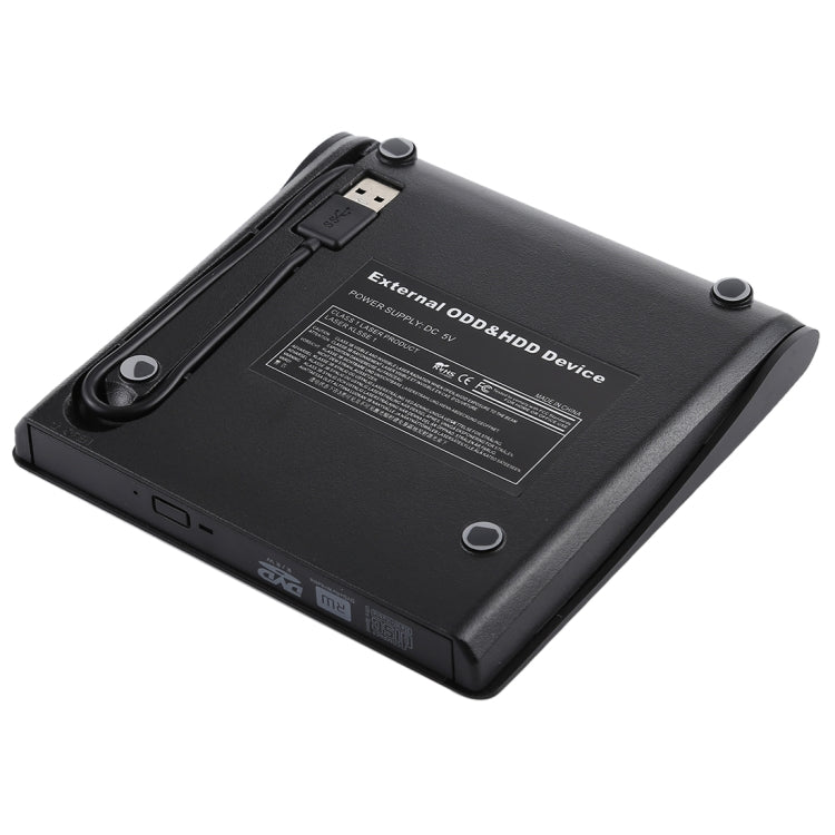 Brushed Texture USB 3.0 POP-UP Mobile External DVD-Rw DVD / CD Rewritable Drive External ODD & HDD Device Eurekaonline