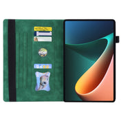 Business Shockproof Horizontal Flip Leather Case with Holder & Card Slots & Photo Frame & Pen Slot For Xiaomi Mi Pad 5 / 5 Pro(Green) Eurekaonline