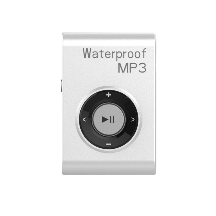 C26 IPX8 Waterproof Swimming Diving Sports MP3 Music Player with Clip & Earphone, Support FM, Memory:8GB(White) Eurekaonline