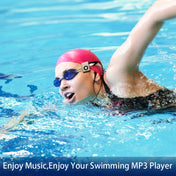 C26 IPX8 Waterproof Swimming Diving Sports MP3 Music Player with Clip & Earphone, Support FM, Memory:8GB(White) Eurekaonline