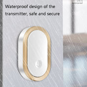 CACAZI A99 Home Smart Remote Control Doorbell Elderly Pager, Style:EU Plug(Golden) Eurekaonline