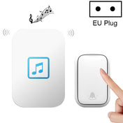 CACAZI FA86 Self-Powered Smart Home Wireless Doorbell, EU Plug(White) Eurekaonline