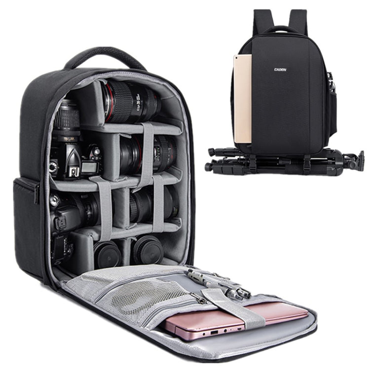 CADeN Multifunctional Shoulder SLR Camera Lens Bag Photography Backpack (Coffee) Eurekaonline