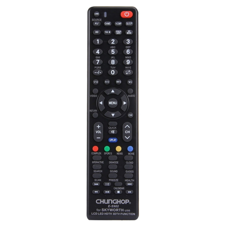 CHUNGHOP E-S902 Universal Remote Controller for SKYWORTH LED TV / LCD TV / HDTV / 3DTV Eurekaonline