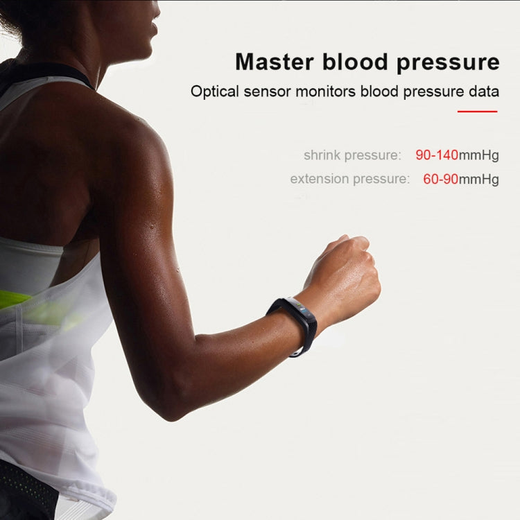 CK17S 0.96 inches IPS Screen Smart Bracelet IP67 Waterproof, Support Call Reminder / Heart Rate Monitoring / Blood Pressure Monitoring / Sleep Monitoring (Purple) Eurekaonline