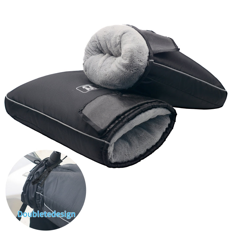 CS-1780A1 Winter Fleece Thickened Warm Outdoor Motorcycle Gloves, Style:Big Mouth Version Eurekaonline