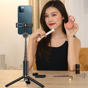 CYKE N-MY Integrated Tripod Bluetooth Live Selfie Stick(Black) Eurekaonline
