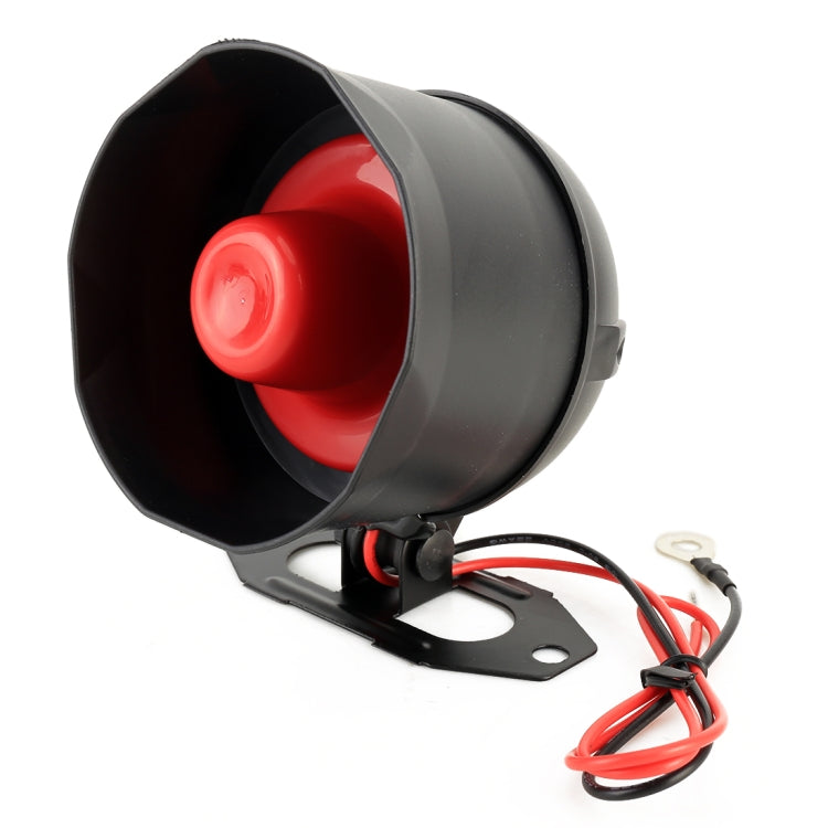 Car Safety Warning Alarm System with Two Remote Controls, DC 12V Eurekaonline
