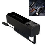 Car Seat Storage Box With Cable Car USB Charger, Style:2-wire Eurekaonline