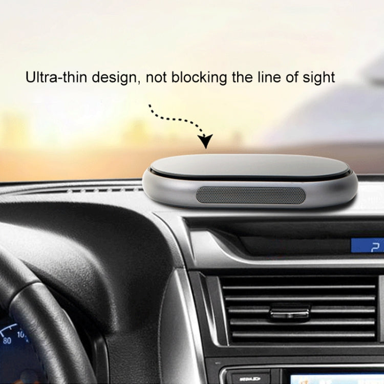 Car Wireless Negative Ion Solar Air Purifier(Blue) Eurekaonline