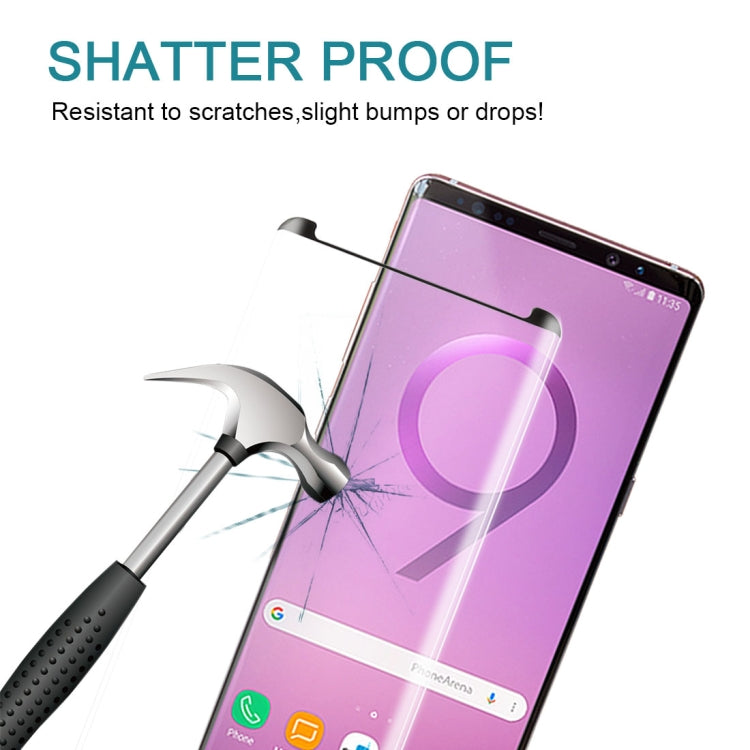 Case Friendly  Edge Glue Tempered Glass Film for Galaxy Note 9 Eurekaonline
