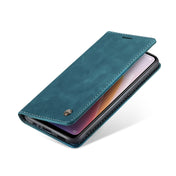 CaseMe 013 Multifunctional Horizontal Flip Leather Phone Case For OPPO Reno7 Z Global/Reno7 Lite Global/Reno8 Lite Global/F21 Pro 5G Global/Reno8 Z Global(Blue) Eurekaonline