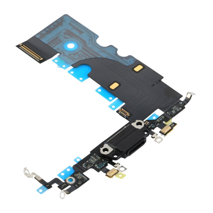 Charging Port Flex Cable for iPhone 8 (Black) Eurekaonline