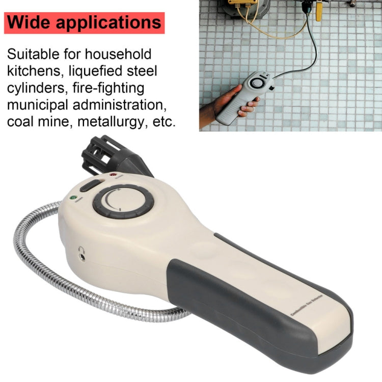 Combustible Gas Detector Alarm, 16 inch Goose Neck (GM8800A) Eurekaonline