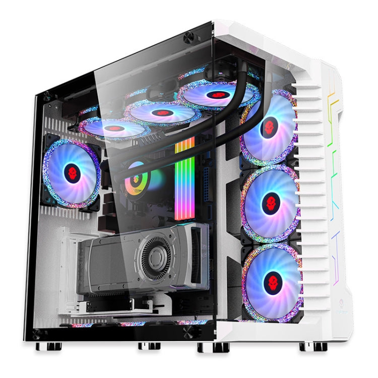 Computer CPU RGB luminous Radiator 3 Fans+Remote Control Eurekaonline