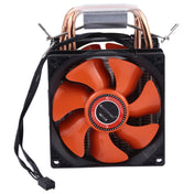 CoolAge AMD CPU Heatsink Hydraulic Bearing Cooling Fan Double Cooling Fan 3 Pin for Intel LGA775 115X AM2 AM3 AM4 FM1 FM2 1366 Eurekaonline