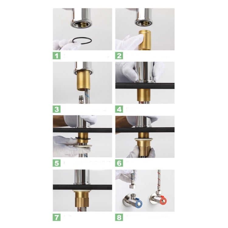 Copper Hand Basin Hot Cold Water Faucet Eurekaonline