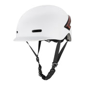Cycling Helmet Ultralight Bicycle Helmet with Warning Light Remote Control(White) Eurekaonline