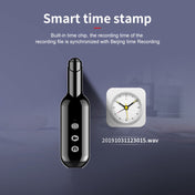 D3 AI Smart High-definition Noise Reduction Voice Recorder, Capacity:128GB(Black) Eurekaonline