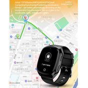 D300 1.54 inch IPS Screen Smart Watch, Support Tracking and Positioning & 4G Video Call(Black) Eurekaonline