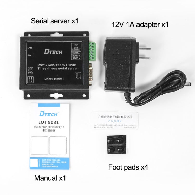 422 To TCP 3 In 1 Serial Server, CN Plug Eurekaonline