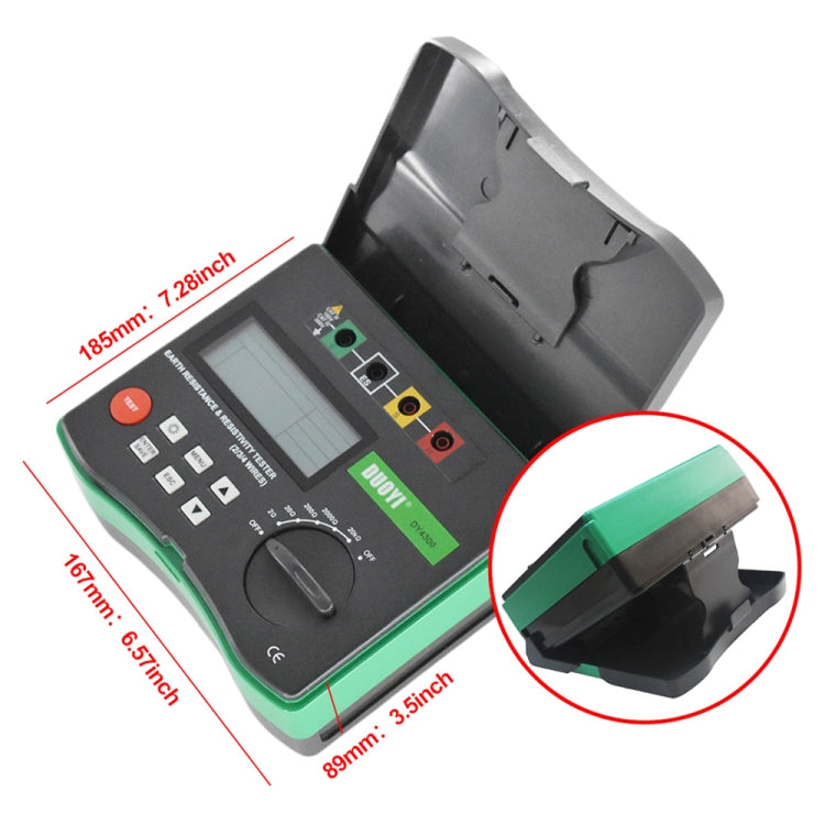 DUOYI DY4300 Higher Accuracy Digital Ground Resistance Tester Eurekaonline