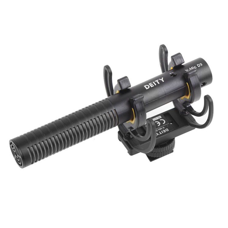 Deity V-Mic D3 Pro Directional Condenser Shotgun Microphone with Shock Mount (Black) Eurekaonline