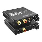 Digital To Analog Audio Converter Stereo Extractor DAC Amplifier Optical SPDIF 192Khz 24Bit Eurekaonline