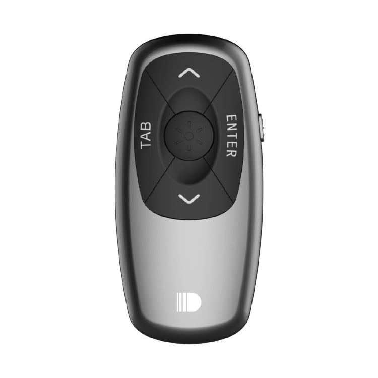 Doosl DSIT011 2.4GHz Mini Rechargeable PowerPoint Presentation Remote Control, Control Distance: 100m(Black) Eurekaonline