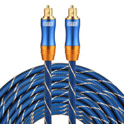EMK LSYJ-A 20m OD6.0mm Gold Plated Metal Head Toslink Male to Male Digital Optical Audio Cable Eurekaonline