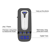 ER9 2 in 1 Hands-Free Calling Car Kit Wireless Bluetooth Headset Dual USB Charger FM Transmitter MP3 Music Player Eurekaonline