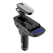 ER9 2 in 1 Hands-Free Calling Car Kit Wireless Bluetooth Headset Dual USB Charger FM Transmitter MP3 Music Player Eurekaonline